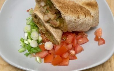 In the Kitchen with Churchill Chefs presents Bean, Broccoli & Cheddar Wrap